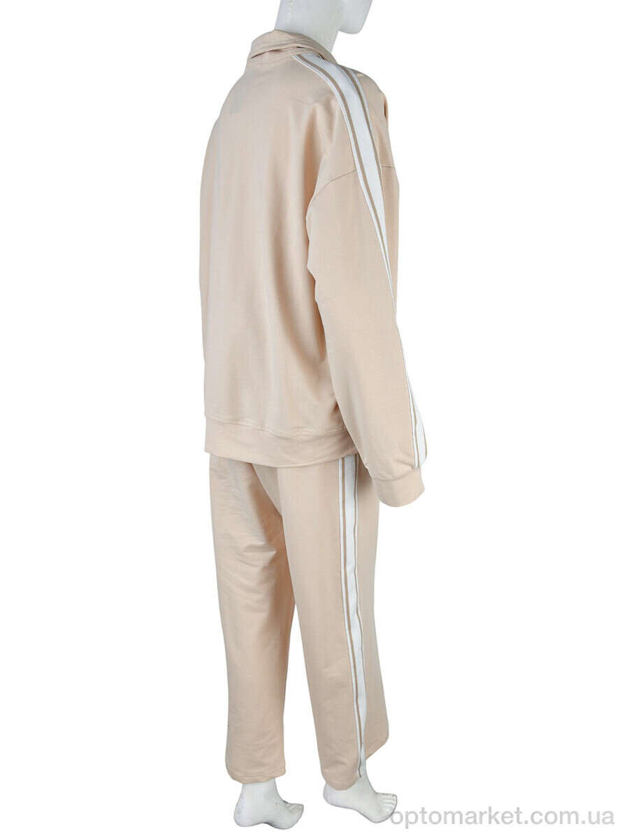 Купить Спортивний костюм жіночі 4011-360 beige Saint Wish бежевий, фото 2