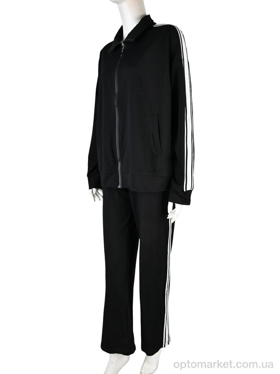 Купить Спортивний костюм жіночі 4011-360 black Saint Wish чорний, фото 1