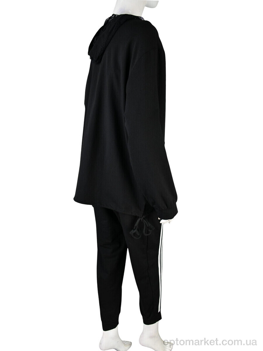 Купить Спортивний костюм жіночі 4011-363 black Saint Wish чорний, фото 2