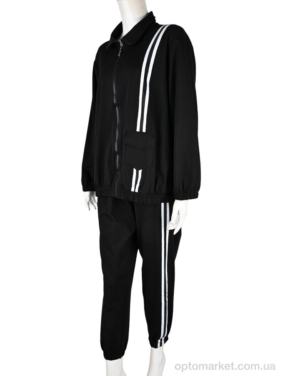 Купить Спортивний костюм жіночі 4011-373 black Saint Wish чорний, фото 1