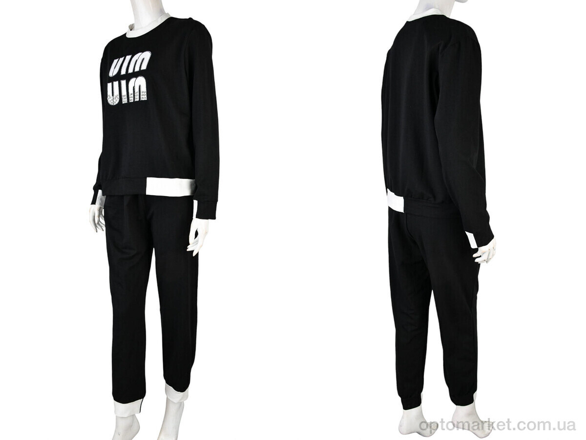Купить Спортивний костюм жіночі 4011-417 black Saint Wish чорний, фото 3