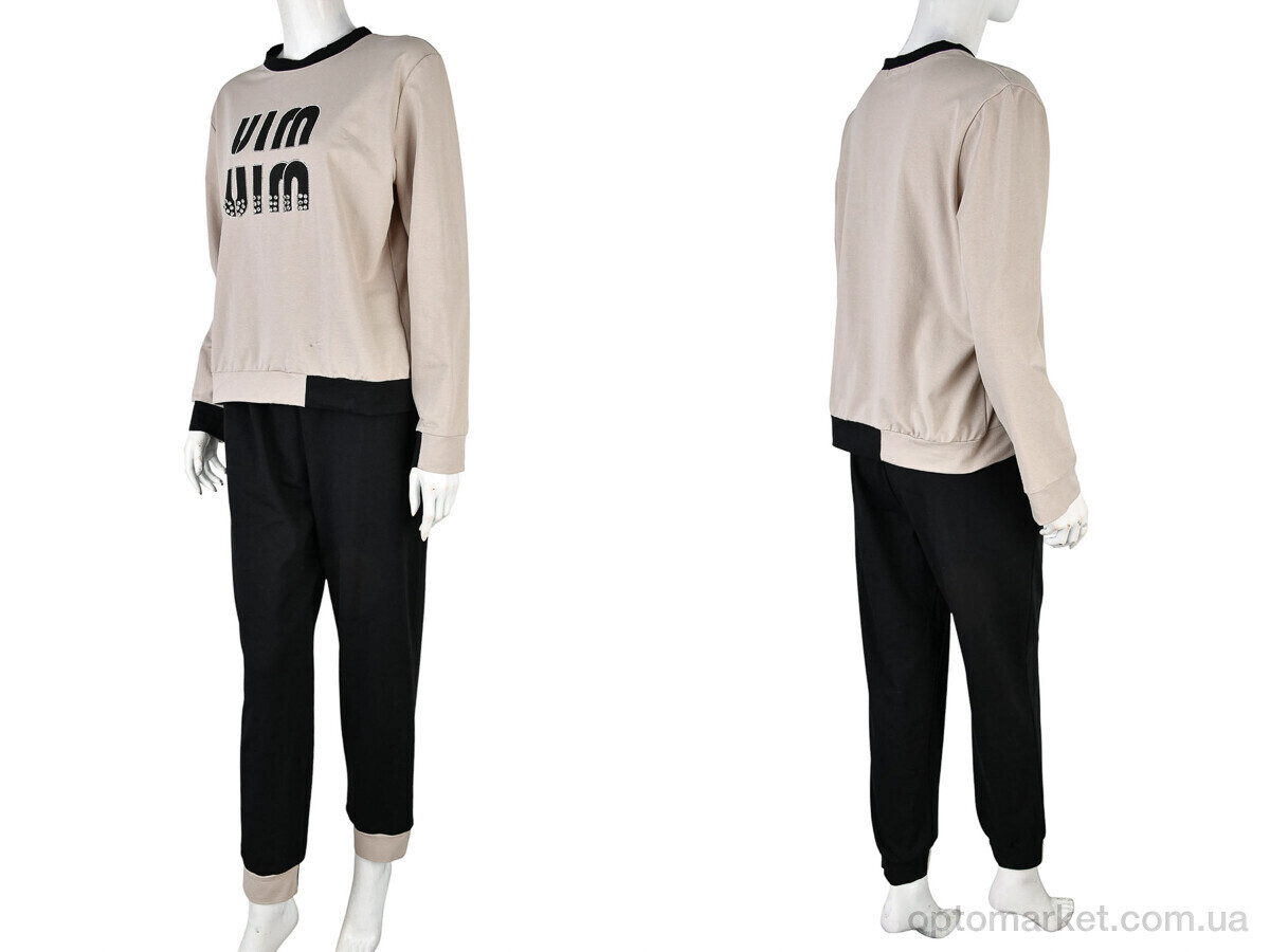 Купить Спортивний костюм жіночі 4011-417 grey Saint Wish сірий, фото 3