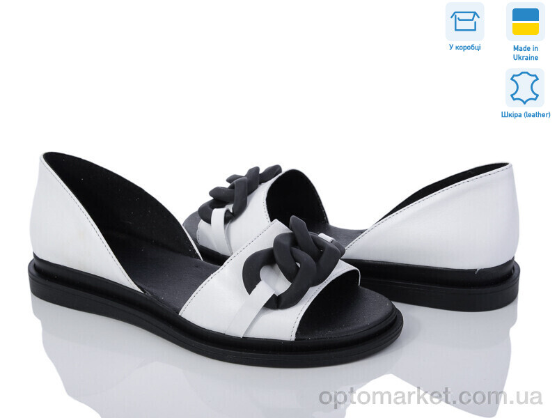 Купить Шльопанці жіночі 402 б.к. G-Aira білий, фото 1