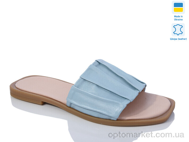 Купить Шльопанці жіночі 4022-5 David Marg блакитний, фото 1