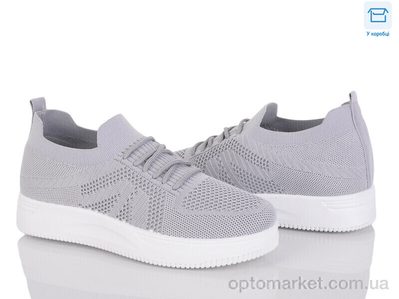 Купить Кросівки жіночі 4026-F801-2 L.Fairy сірий, фото 1