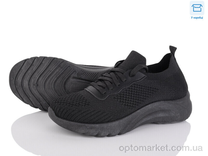 Купить Кросівки жіночі 4026-F817-1 L.Fairy чорний, фото 1