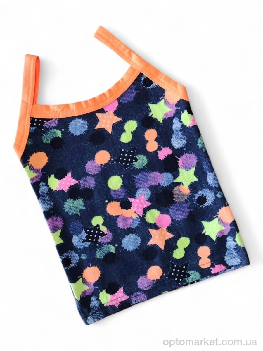 Купить Майка дитячі 4026 різнокольорові помаранчевий Basak Kids синій, фото 1