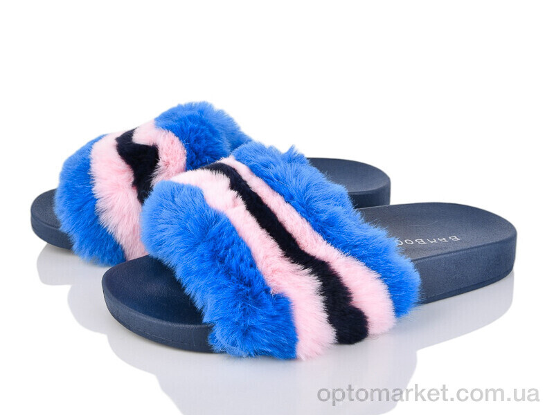 Купить Шльопанці жіночі 40269 синій Bamboo синій, фото 1