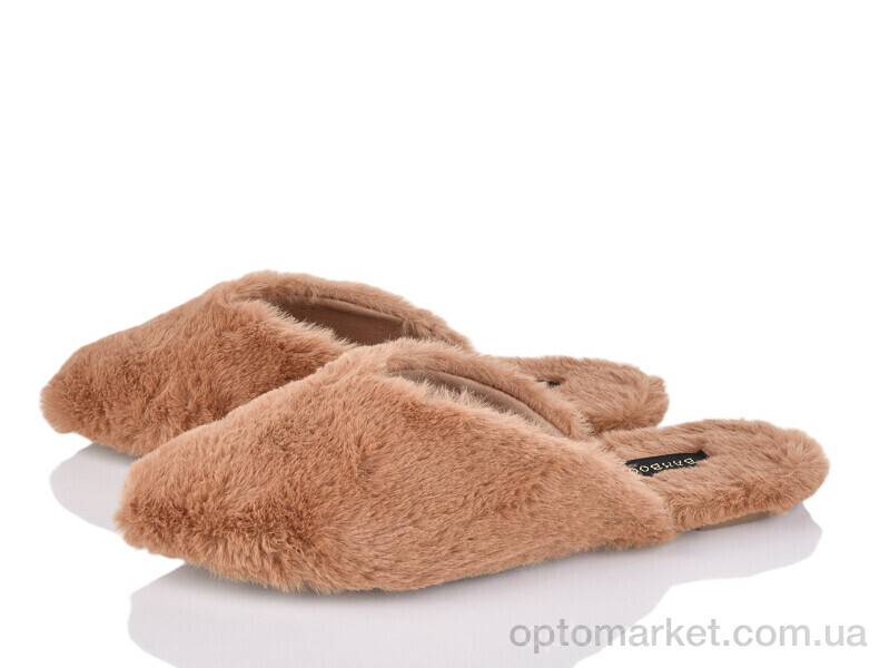 Купить Капці жіночі 40276 коричневий Bamboo коричневий, фото 1