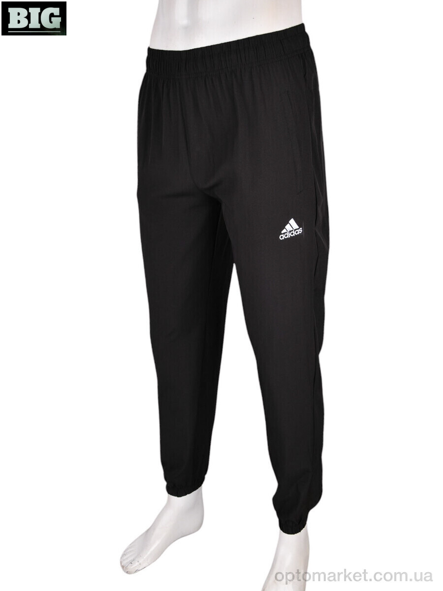 Купить Спортивні штаны чоловічі 4033-A01-1 black A.idas чорний, фото 2