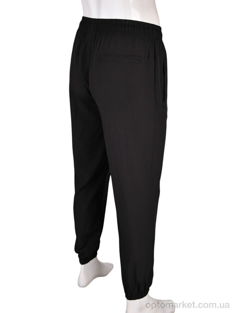 Купить Спортивні штаны чоловічі 4033-A01-1 black A.idas чорний, фото 3