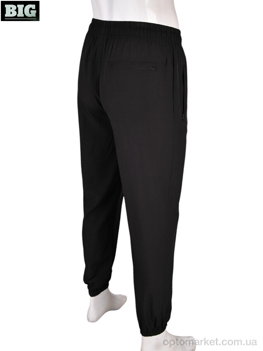 Купить Спортивні штаны чоловічі 4033-A01-1 black A.idas чорний, фото 3