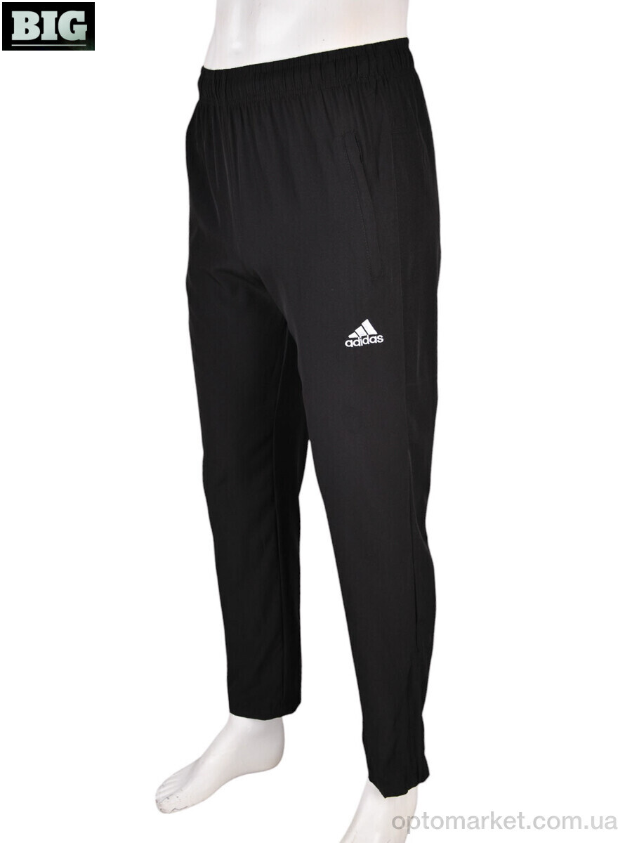 Купить Спортивні штаны чоловічі 4033-A02-1 black A.idas чорний, фото 2