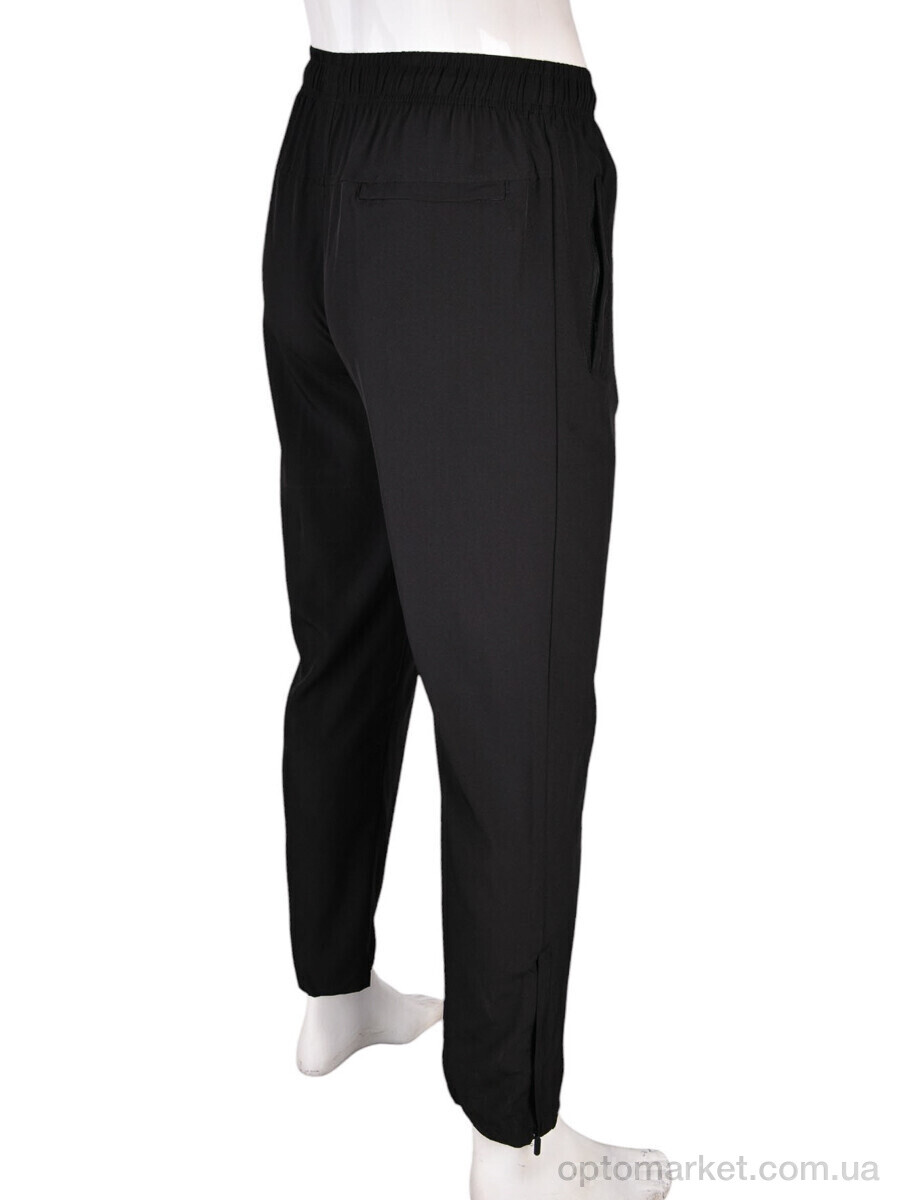 Купить Спортивні штаны чоловічі 4033-A02-1 black A.idas чорний, фото 3