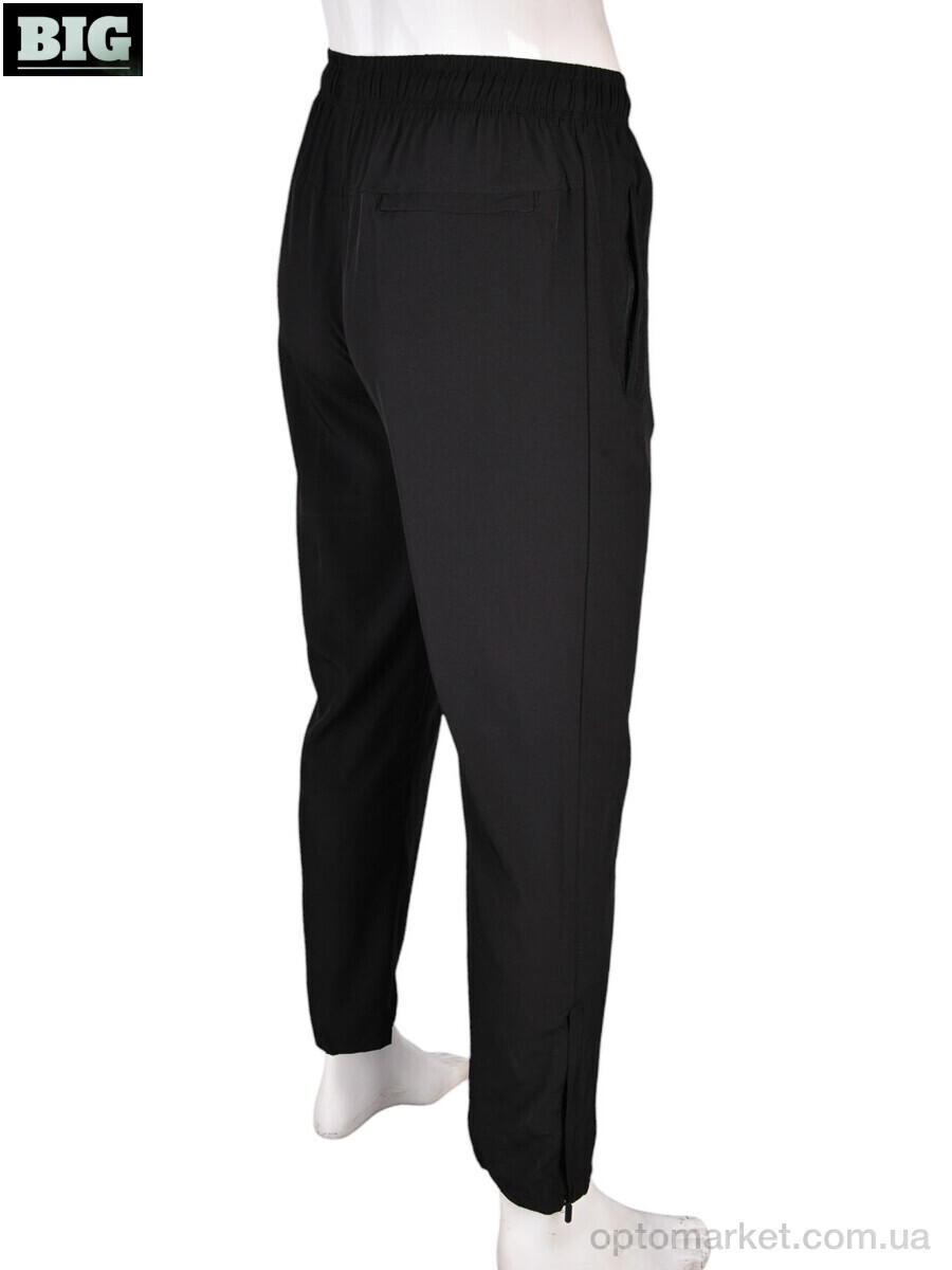 Купить Спортивні штаны чоловічі 4033-A02-1 black A.idas чорний, фото 3