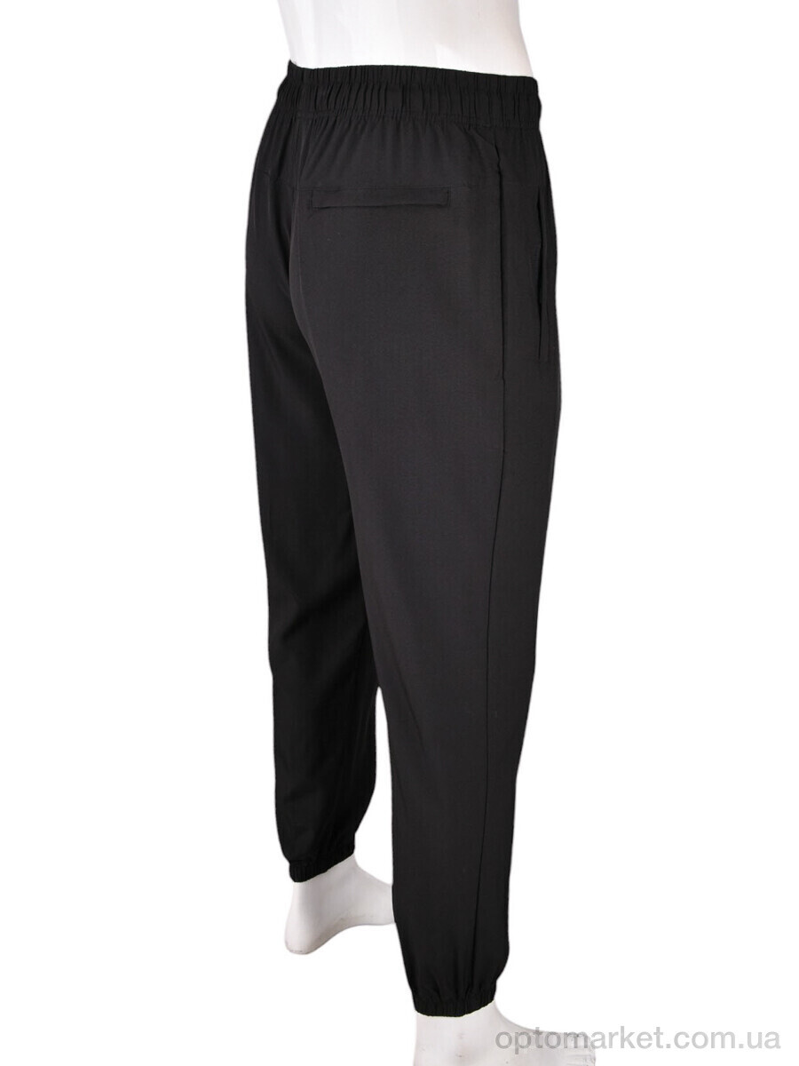 Купить Спортивні штаны чоловічі 4033-A03-1 black N.ke чорний, фото 3