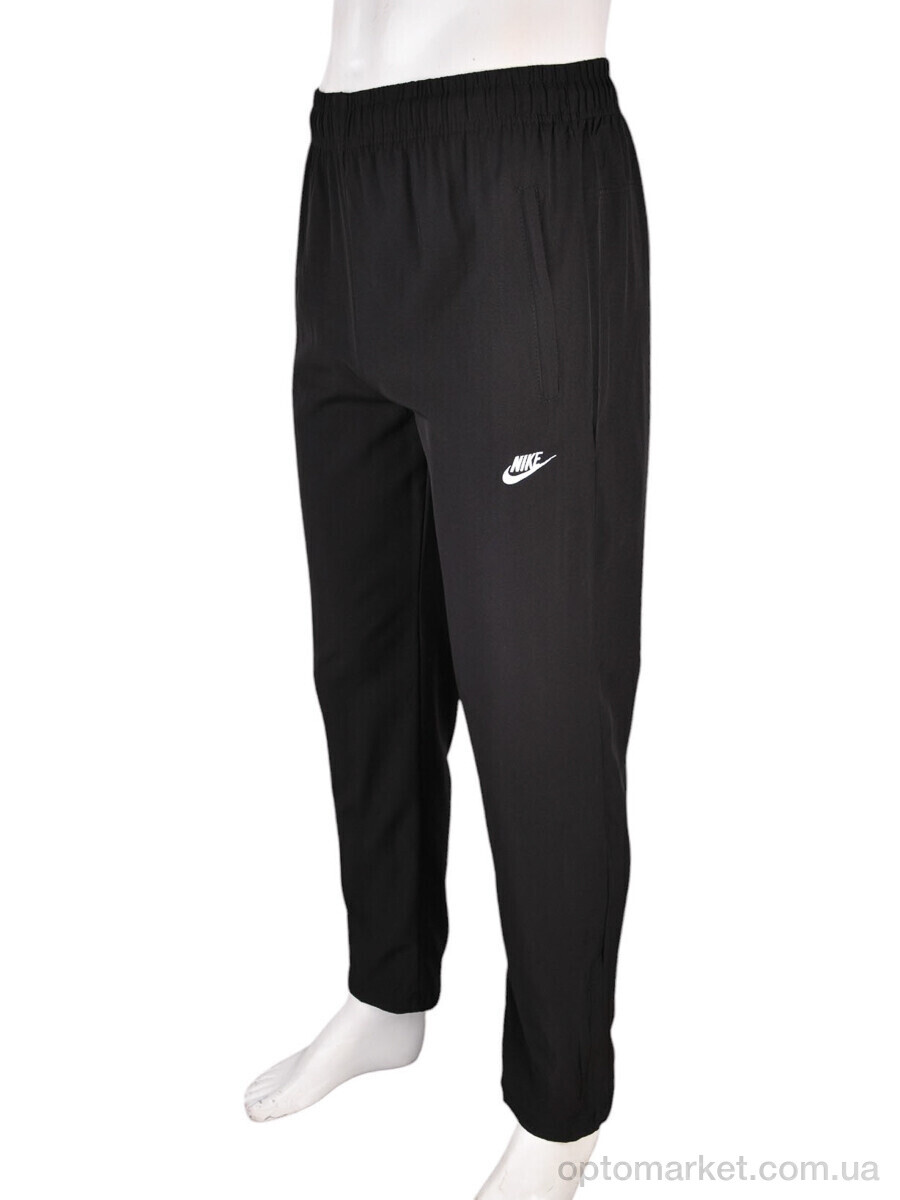 Купить Спортивні штаны чоловічі 4033-A04-1 black N.ke чорний, фото 2