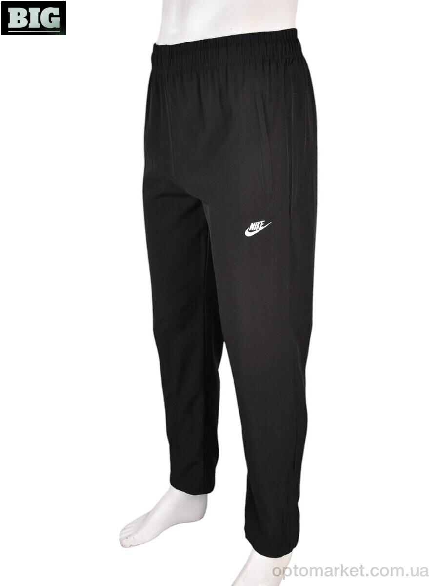 Купить Спортивні штаны чоловічі 4033-A04-1 black N.ke чорний, фото 2
