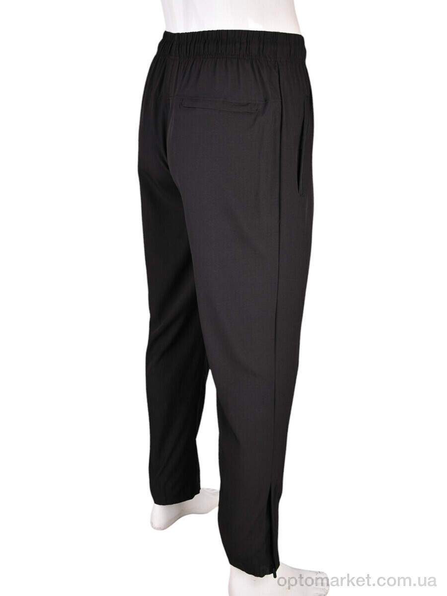 Купить Спортивні штаны чоловічі 4033-A04-1 black N.ke чорний, фото 3