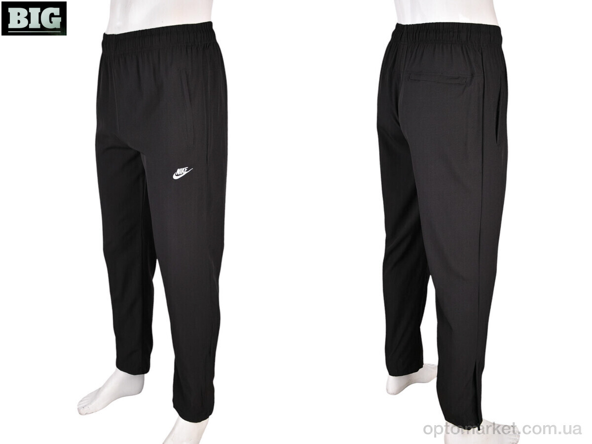 Купить Спортивні штаны чоловічі 4033-A04-1 black N.ke чорний, фото 4