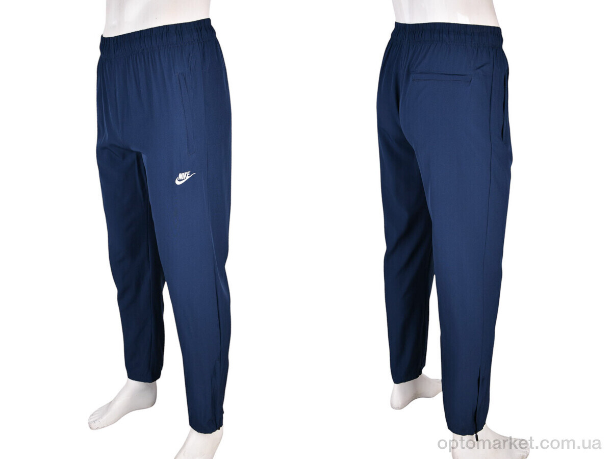 Купить Спортивні штаны чоловічі 4033-A04-2 navy N.ke синій, фото 4