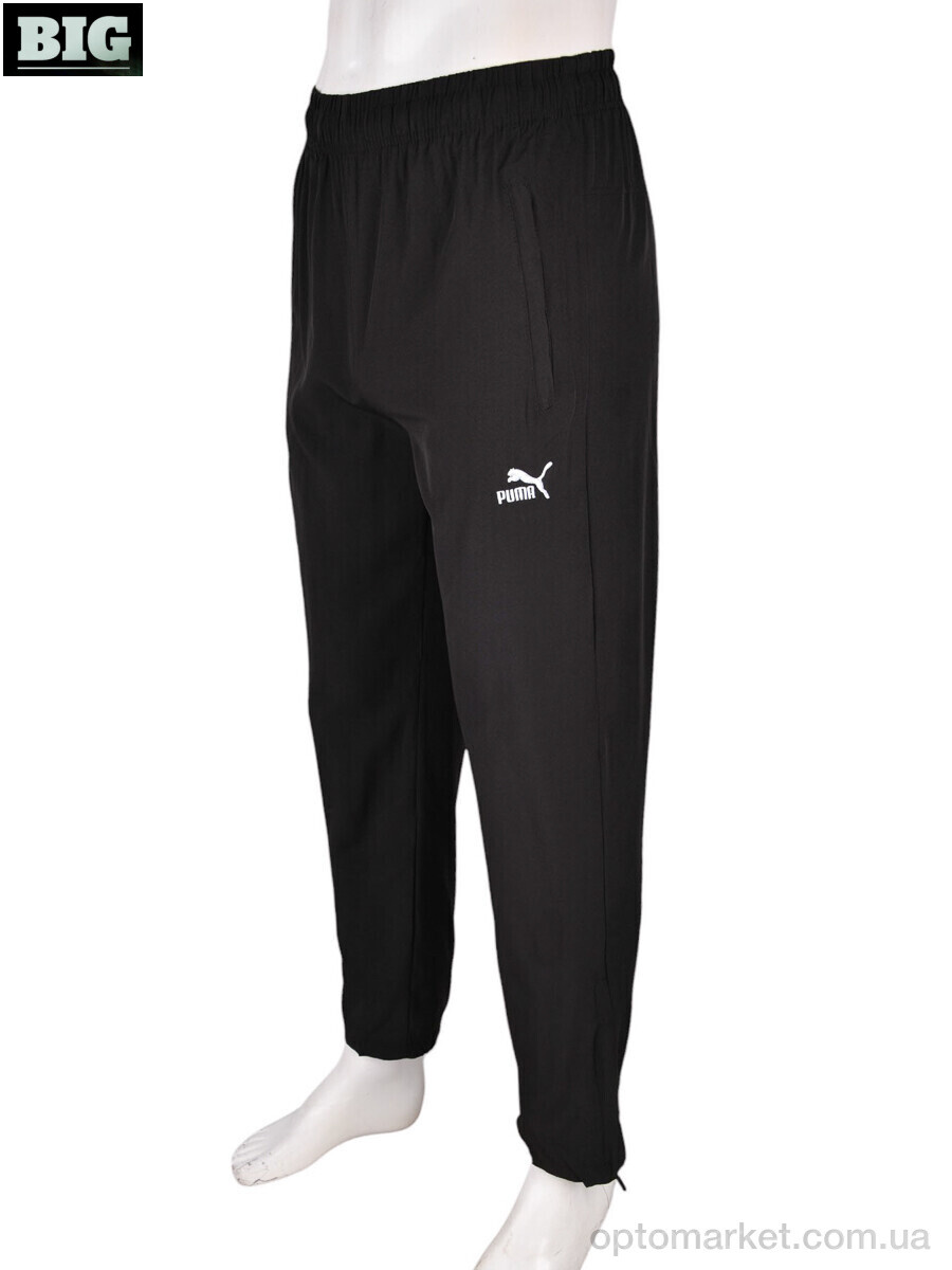 Купить Спортивні штаны чоловічі 4033-A06-1 black P.ma чорний, фото 2