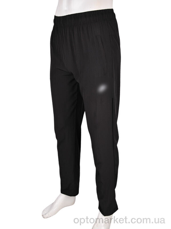 Купить Спортивні штаны чоловічі 4033-A12-1 black N.ke чорний, фото 1