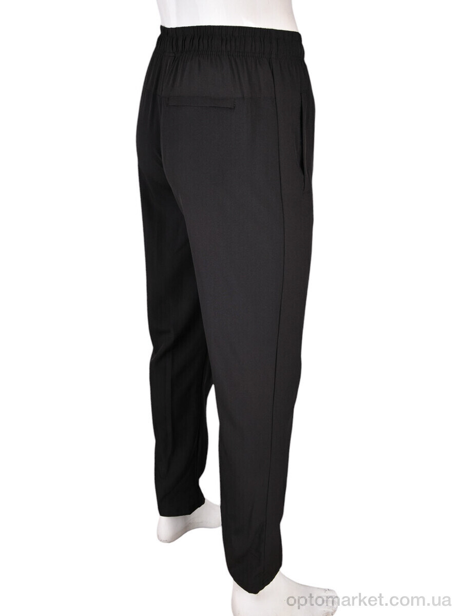 Купить Спортивні штаны чоловічі 4033-A12-1 black N.ke чорний, фото 3