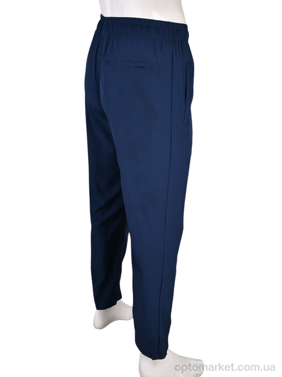 Купить Спортивні штаны чоловічі 4033-A12-2 navy N.ke синій, фото 3