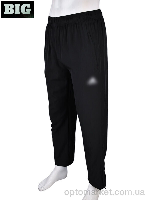 Купить Спортивні штаны чоловічі 4034-A07-1 black A.idas чорний, фото 1