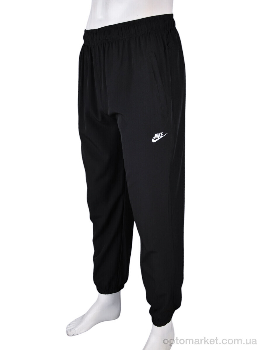 Купить Спортивні штаны чоловічі 4034-A08-1 black N.ke чорний, фото 2