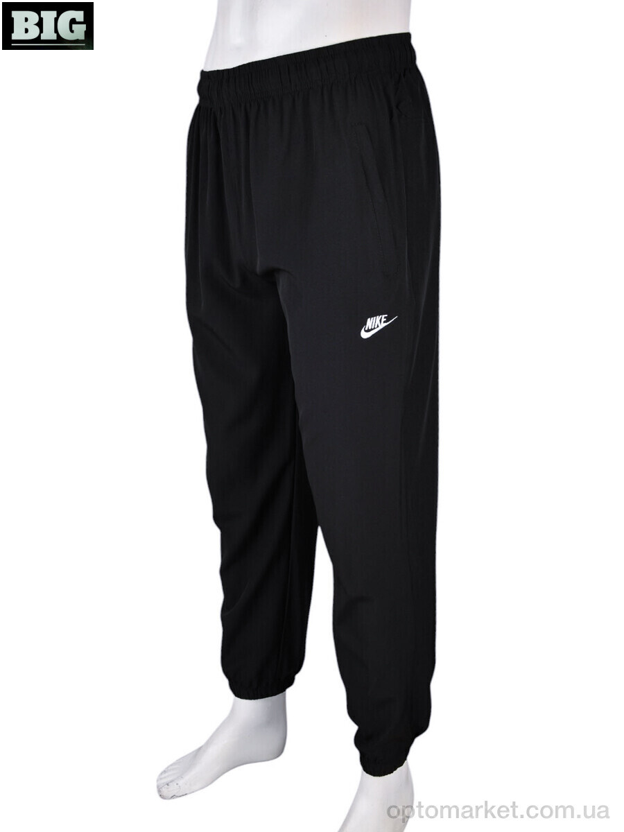 Купить Спортивні штаны чоловічі 4034-A08-1 black N.ke чорний, фото 2