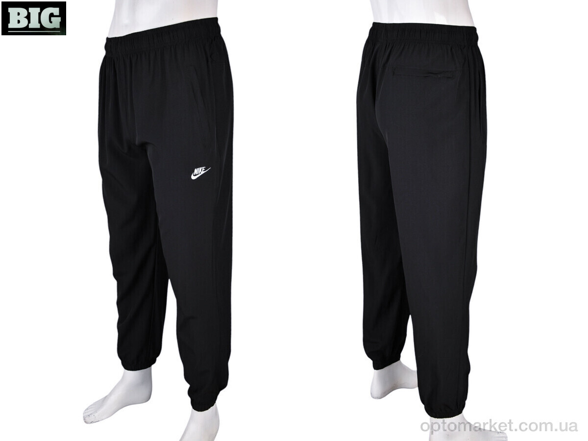 Купить Спортивні штаны чоловічі 4034-A08-1 black N.ke чорний, фото 4