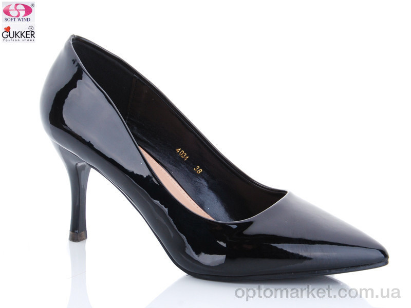 Купить Туфлі жіночі 4034 Gukkcr чорний, фото 1