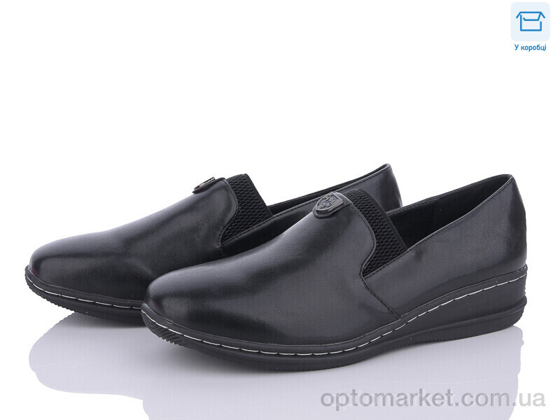 Купить Туфлі жіночі 404-67 Mengfuna чорний, фото 1