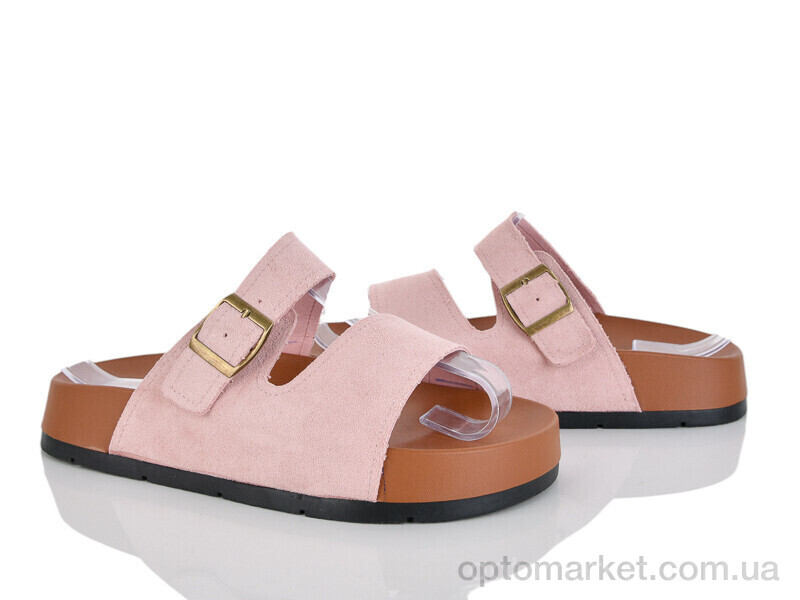 Купить Шльопанці жіночі 404-772 Бабочка-Mengfuna-AESD рожевий, фото 1