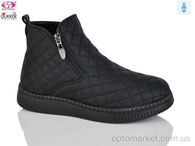 Купить Черевики жіночі 4044-1 Gukkcr чорний, фото 1