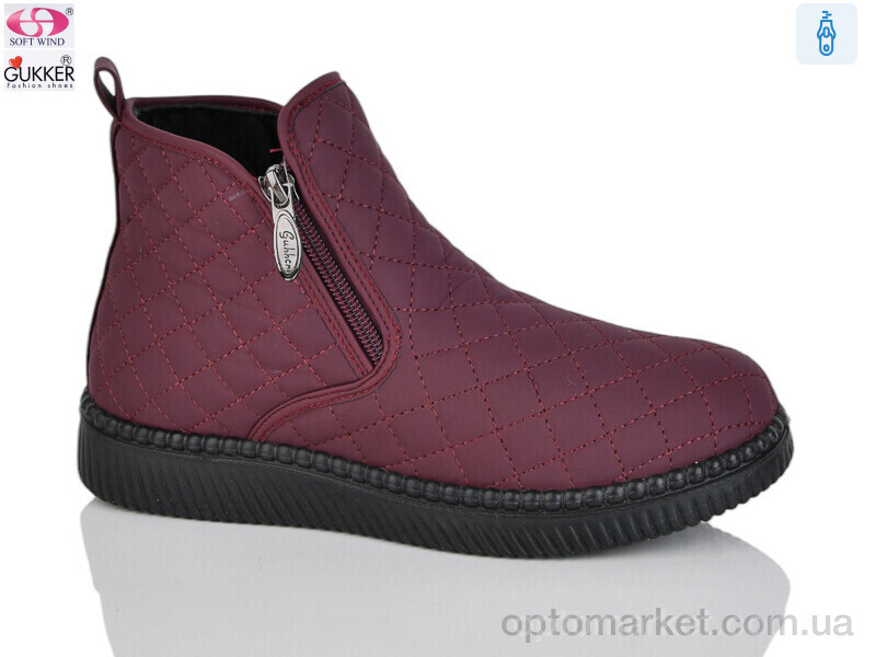 Купить Черевики жіночі 4044-9 Gukkcr бордовий, фото 1