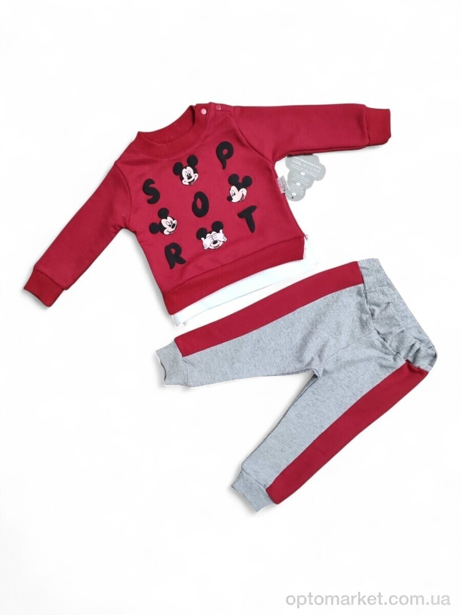 Купить Комплекти дитячі дитячі 40443 червоний батнік-штани Donino Baby червоний, фото 1