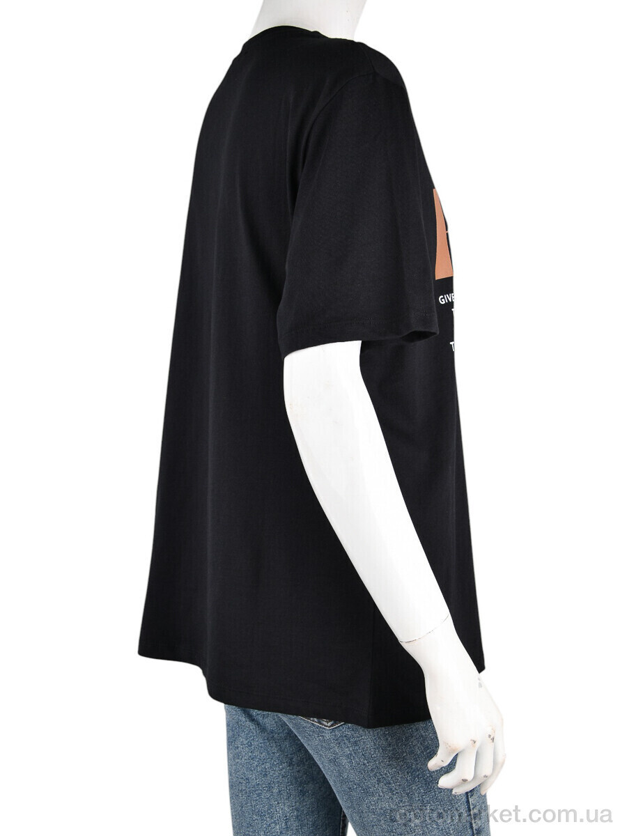 Купить Футболка жіночі 4049-02-1 black Vonnavi чорний, фото 2