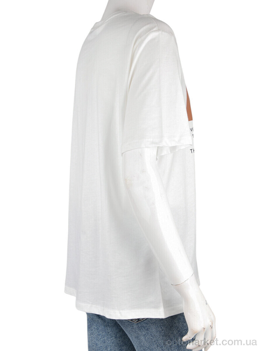 Купить Футболка жіночі 4049-02-2 white Vonnavi білий, фото 2