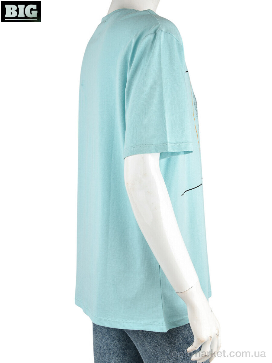 Купить Футболка жіночі 4049-03-4 l.blue Vonnavi блакитний, фото 2