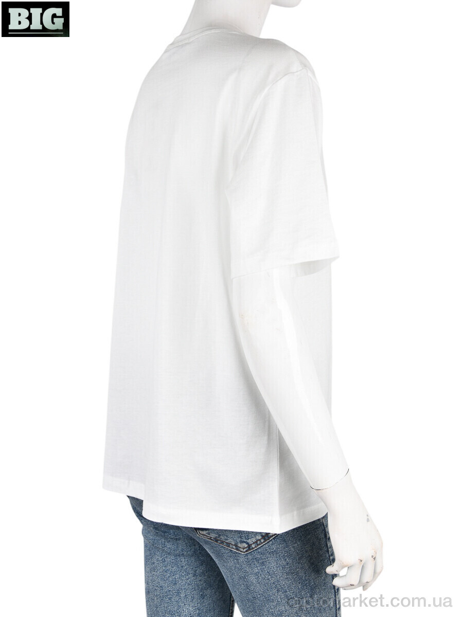 Купить Футболка жіночі 4049-04-2 white Vonnavi білий, фото 2