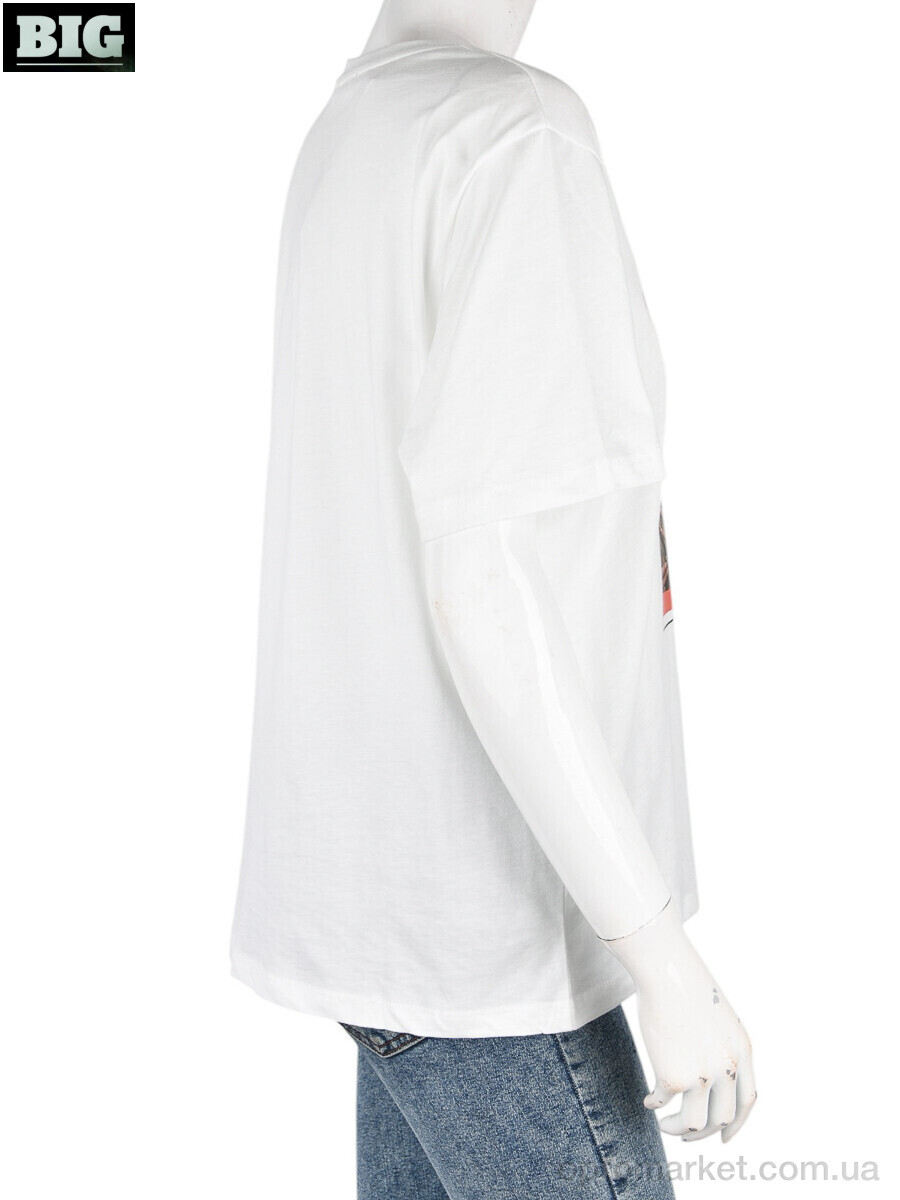 Купить Футболка жіночі 4049-05-2 white Vonnavi білий, фото 2