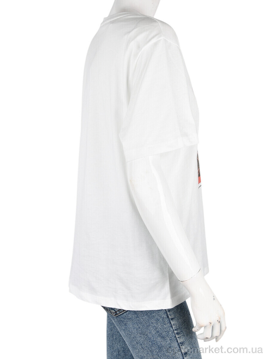 Купить Футболка жіночі 4049-05-2 white Vonnavi білий, фото 2