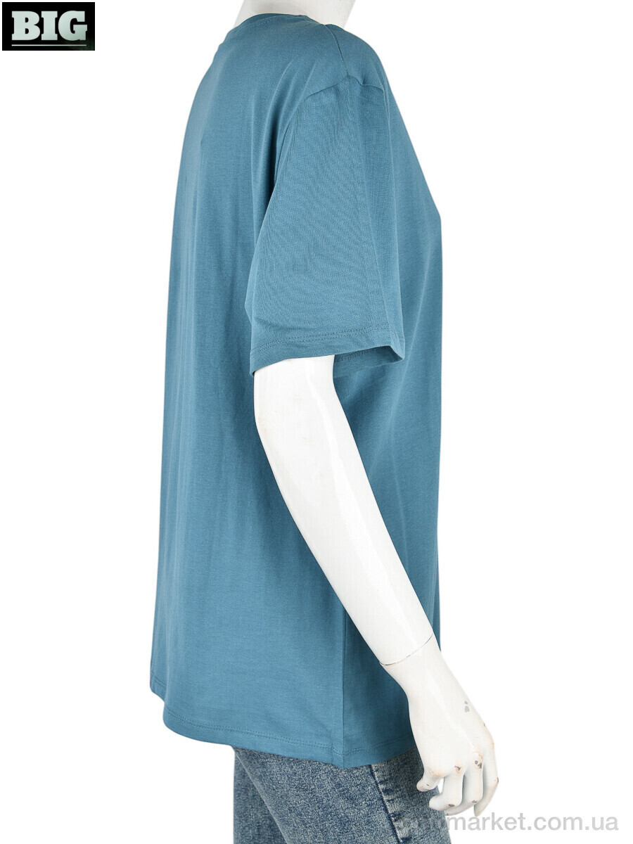 Купить Футболка жіночі 4049-05-4 blue Vonnavi синій, фото 2