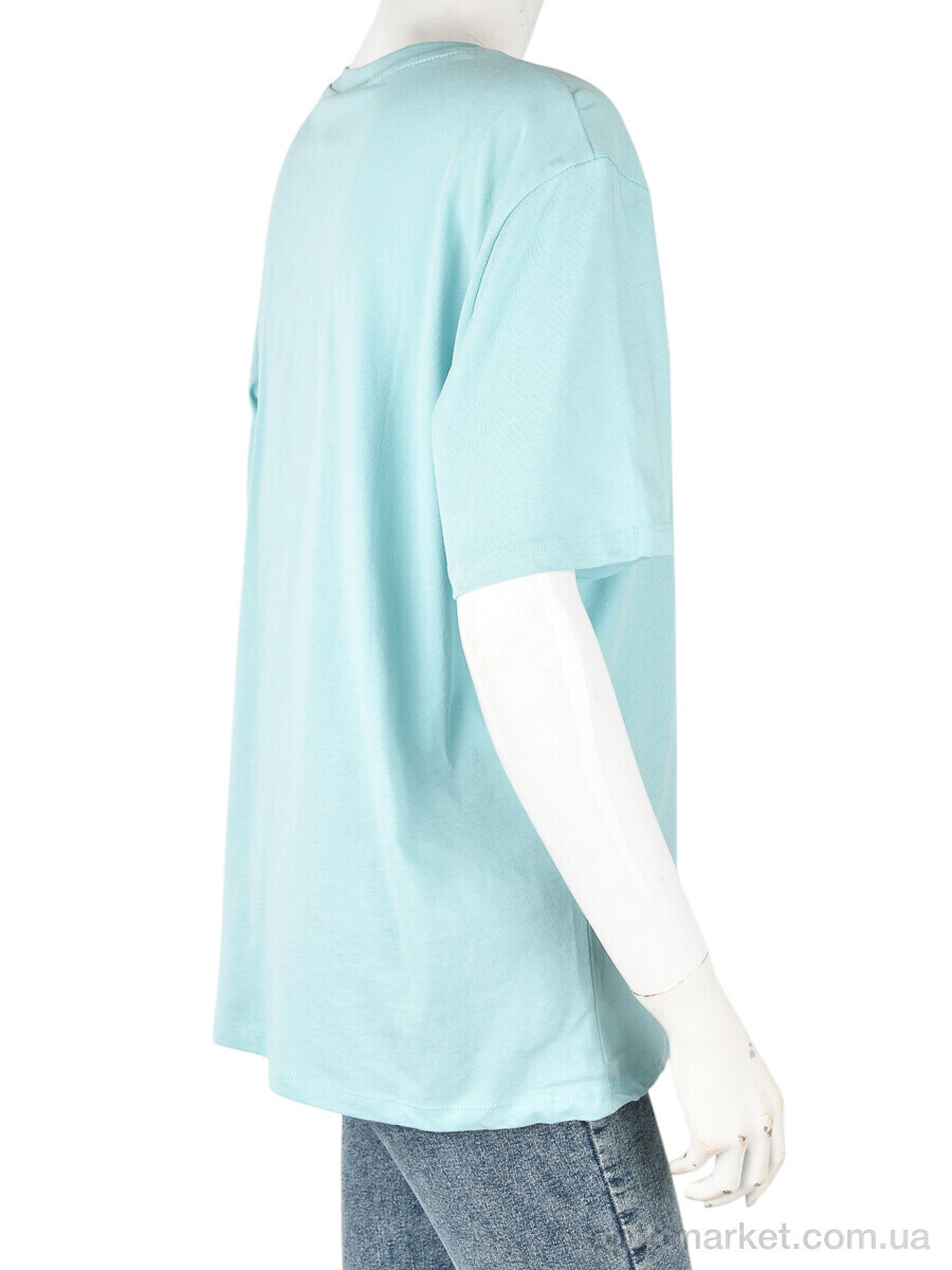 Купить Футболка жіночі 4049-05-5 l.blue Vonnavi блакитний, фото 2