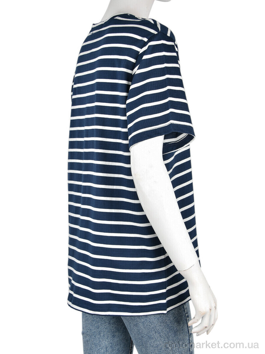 Купить Футболка жіночі 4049-10-1 navy Vonnavi синій, фото 2