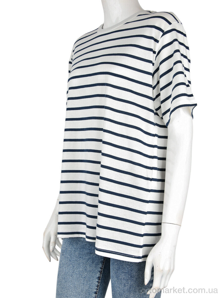 Купить Футболка жіночі 4049-10-2 white Vonnavi білий, фото 1