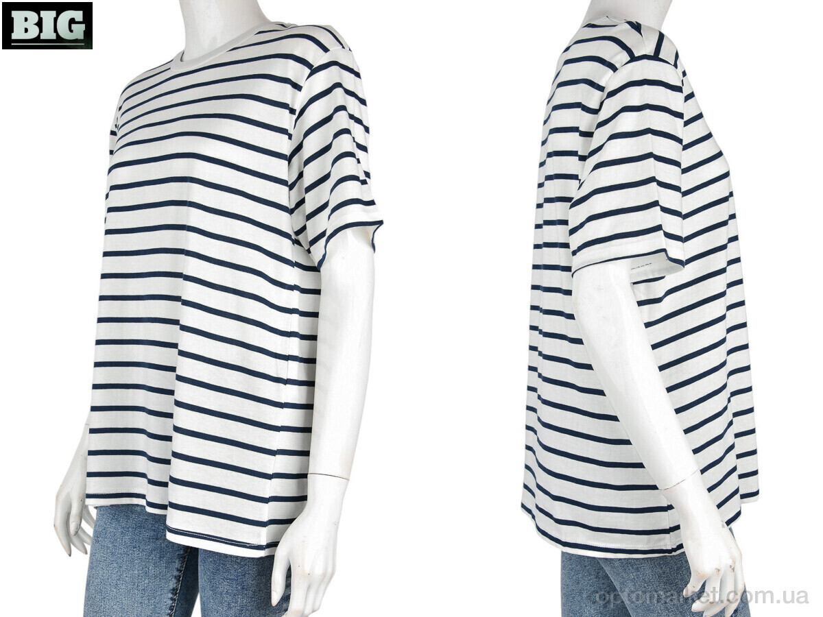 Купить Футболка жіночі 4049-10-2 white Vonnavi білий, фото 3